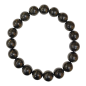 Bracelet Jais Noir Pierre Rondes