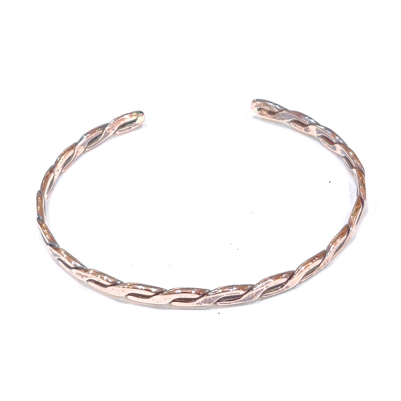 Bracelet Cuivre Torsadé
