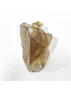 Pendentif Citrine Pierre Brute Polie