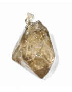 Pendentif Citrine Pierre Brute Polie