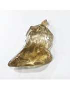 Pendentif Citrine Pierre Brute Polie