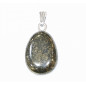 Pendentif Pyrite Pierre Roulée