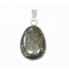 Pendentif Pyrite Pierre Roulée
