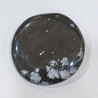 Pierre Plate Obsidienne Neigeuse