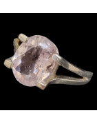 Bague Kunzite argent 925 Taille 57