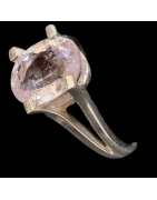 Bague Kunzite argent 925 Taille 57