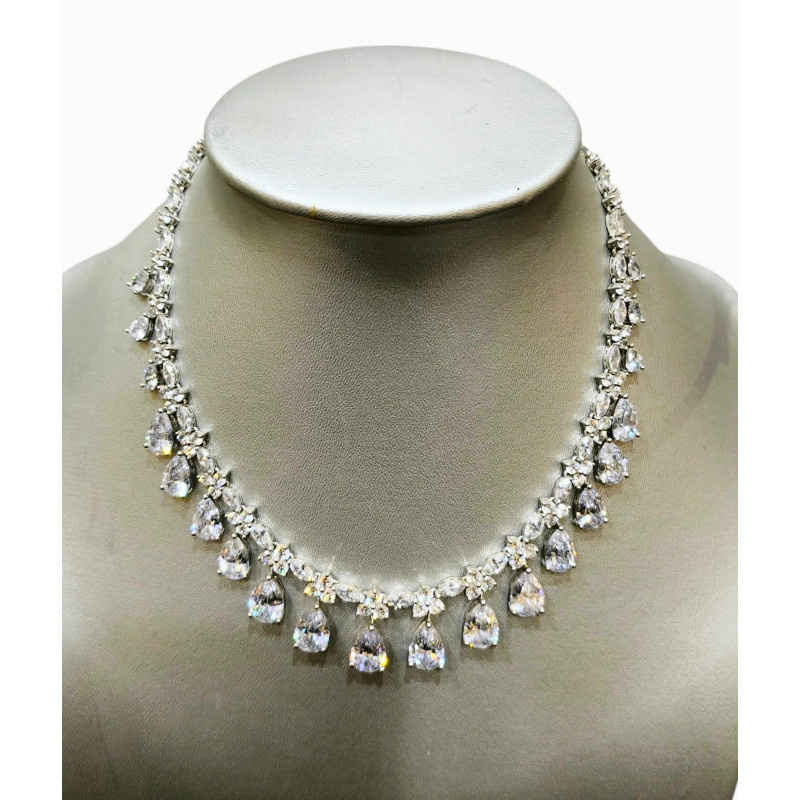 Collier Zirconium 40 cm