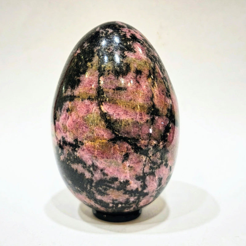 Œuf Rhodonite 299g 7cm