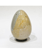 Œuf de Yoni Jaspe Mokaïte 5cm