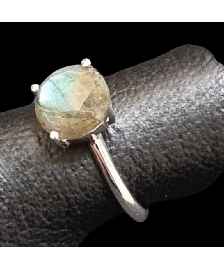 Bague Labradorite argent 925 Taille 54