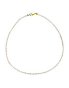 Collier Perles d'Eau Grains de Riz 42 cm