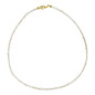 Collier Perles d'Eau Grains de Riz 21 cm