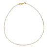 Collier Perles d'Eau Grains de Riz 42 cm