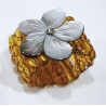 Bague Nacre Swarovski Fleur Taille 56/58