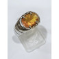 Bague Opale de Feu Argent 925 Taille 53