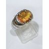 Bague Opale de Feu Argent 925 Taille 53