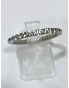 Anneau Zirconium Acier Inox Taille 58