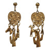 Boucles Western Plaquées Or