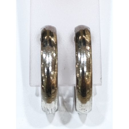 Boucles Anneaux Type Créole Acier Inox à Clips