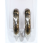 Boucles Anneaux Type Créole Acier Inox à Clips