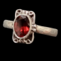 Bague Grenat Argent 925 Taille 51