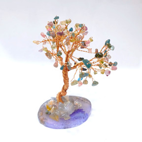 Arbre du Bonheur Multipierres 12 cm