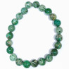Bracelet Jaspe Impérial Vert Pierres Rondes 8mm
