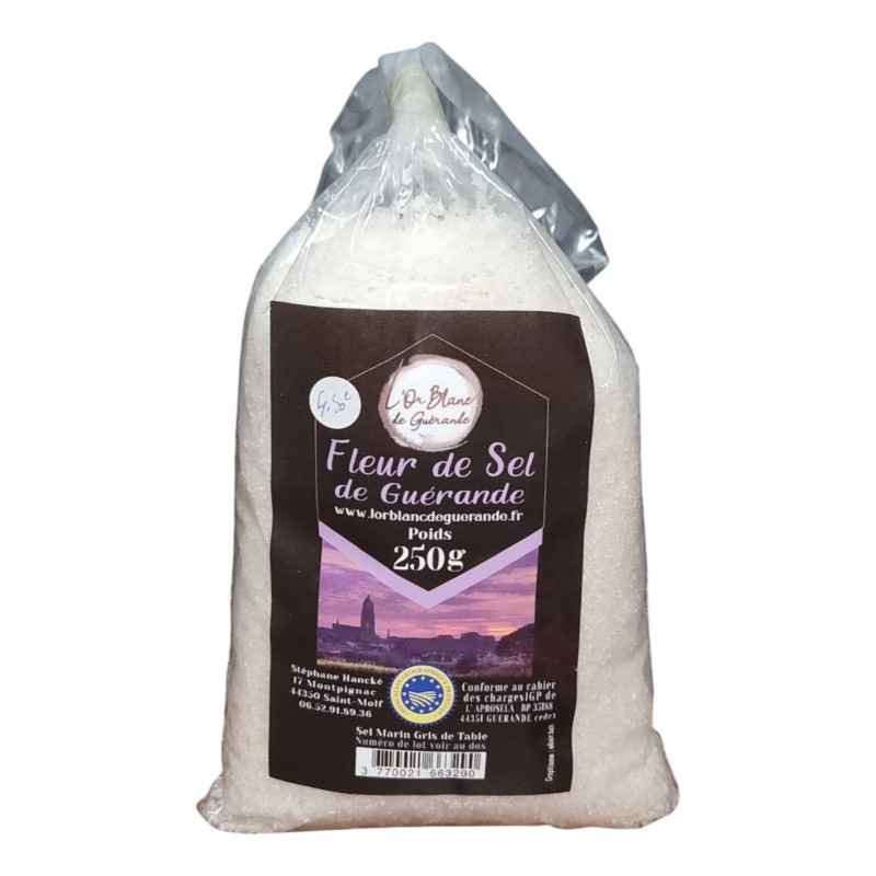 Sel IGP de Guérande Fleur de Sel 250g