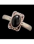 Bague Onyx Argent 925 Taille 53