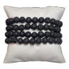 Bracelet Pierre de lave Pierres rondes (s)