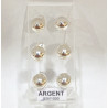 Boucles Argent 925 6mm