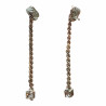 Boucles Zirconium Cristal