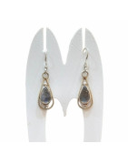 Boucles Labradorite Argent 925
