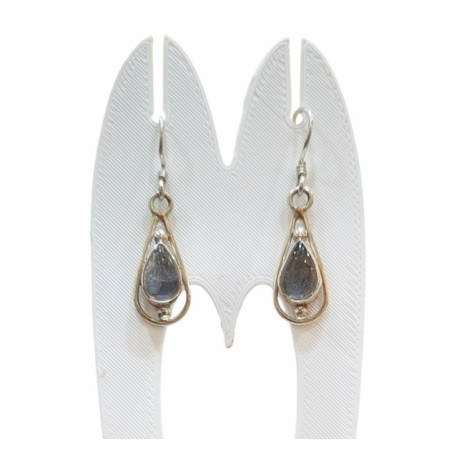 Boucles Labradorite Argent 925