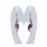 Boucles Améthyste Argent 925