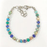 Bracelet Multipierres Enfant avec Billes Acier 13 + 5 cm