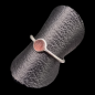Bague Tourmaline rose Argent 925 Taille 53