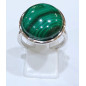 Bague Malachite Rond Argent 925