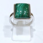 Bague Malachite Argent 925