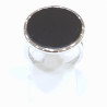 Bague Onyx Rond Argent 925