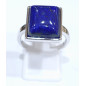 Bague Lapis-Lazuli Rectangle Argent 925