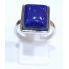 Bague Lapis-Lazuli Rectangle Argent 925