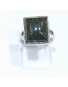 Bague Serpentine Rectangle Argent 925