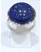 Bague Lapis-Lazuli Rond Argent 925