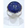 Bague Lapis-Lazuli Rond Argent 925