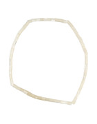 Bracelet Nacre Blanche Cylindre