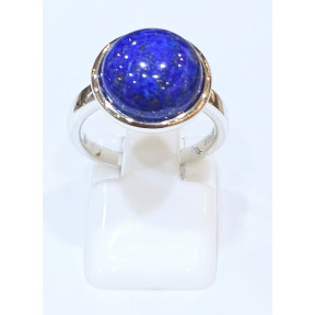 Bague Lapis-Lazuli Rond Argent 925