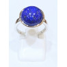 Bague Lapis-Lazuli Rond Argent 925
