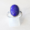 Bague Lapis-Lazuli Ovale Argent 925
