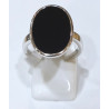 Bague Onyx Ovale Argent 925
